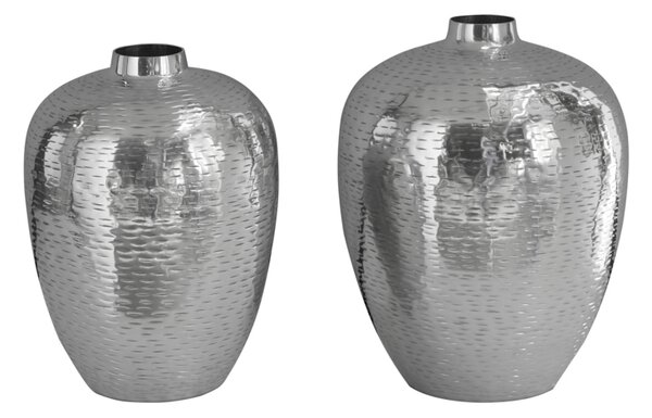 2SET váza ORIENTAL II stříbrná Doplňky | Vázy