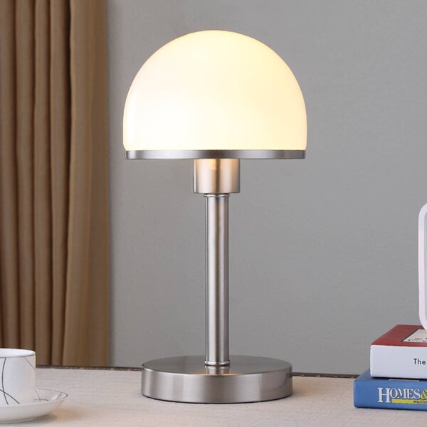 Lindby Stolní lampa Jolie se stínidlem a ovládáním, Ložnice, kov, Moderní
