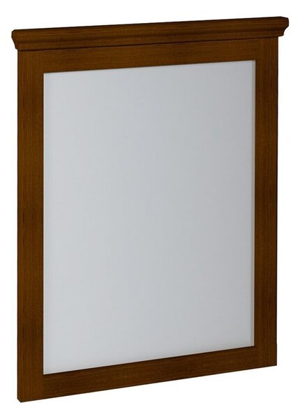 Sapho CROSS zrcadlo v dřevěném rámu 600x800mm, mahagon