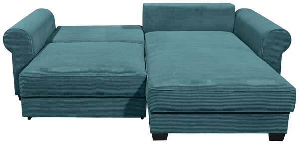 ROHOVÁ SEDAČKA, textil, azurová modrá MID.YOU - Sedací soupravy, Online Only