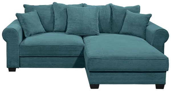 ROHOVÁ SEDAČKA, textil, azurová modrá MID.YOU - Sedací soupravy, Online Only