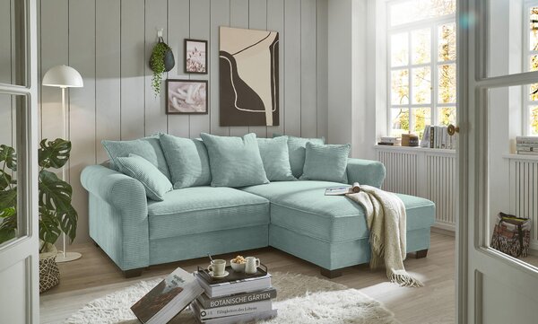 ROHOVÁ SEDAČKA, textil, šalvějově zelená MID.YOU - Sedací soupravy, Online Only