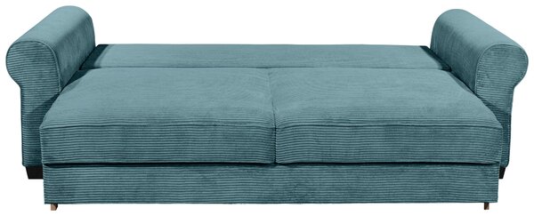 ROZKLÁDACÍ POHOVKA, textil, azurová modrá MID.YOU - Rozkládací pohovky, Online Only