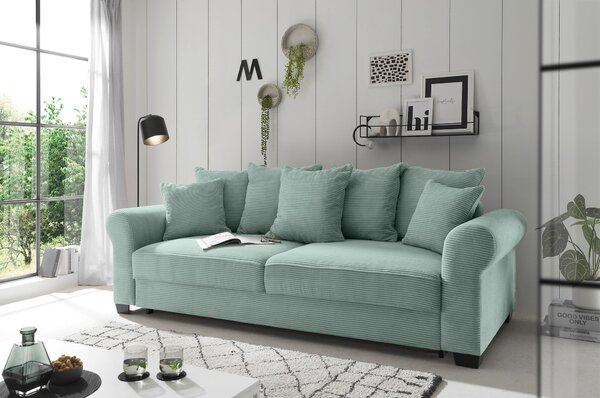 ROZKLÁDACÍ POHOVKA, textil, šalvějově zelená MID.YOU - Rozkládací pohovky, Online Only