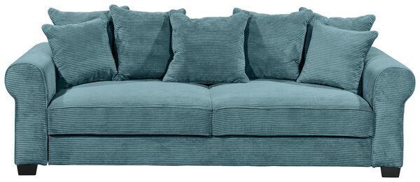 ROZKLÁDACÍ POHOVKA, textil, azurová modrá MID.YOU - Rozkládací pohovky, Online Only