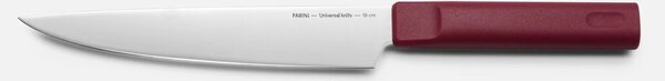 Fabini Univerzální nůž Trino Economy, 19 cm - Nůž z nerezové oceli, vínový