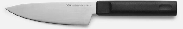 Fabini Malý kuchařský nůž Trino Economy, 14 cm - Nůž z nerezové oceli, černý