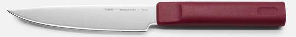 Fabini Univerzální nůž Trino Economy, 14 cm - Nůž z nerezové oceli, vínový