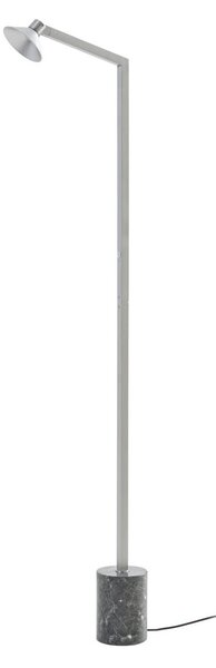 Stojací Lampa Lucande, Steve, stmívatelné, Metalická, Obývací pokoj, Kov, Moderní