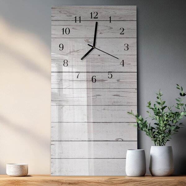 Skleněné hodiny vertikální Zeď zsppc-30x60-00171455