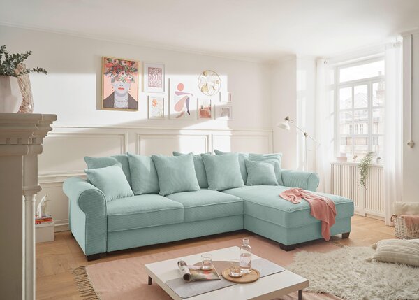 ROHOVÁ SEDAČKA, textil, šalvějově zelená MID.YOU - Sedací soupravy, Online Only