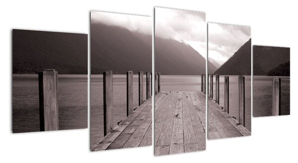 Obraz - molo (150x70cm)