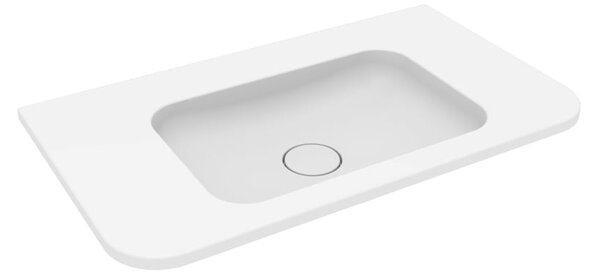 Oltens Hamnes umyvadlo 80x46.1 cm obdélníkový nábytkový bílá matný 40213900