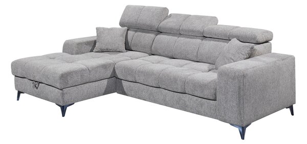 ROHOVÁ SEDAČKA, textil, šedohnědá MID.YOU - Sedací soupravy, Online Only