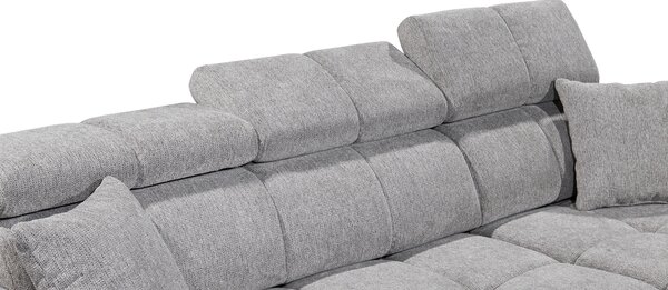 ROHOVÁ SEDAČKA, textil, šedohnědá MID.YOU - Sedací soupravy, Online Only
