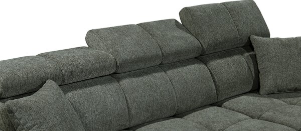 ROHOVÁ SEDAČKA, textil, tmavě zelená MID.YOU - Sedací soupravy, Online Only