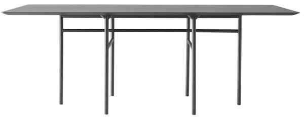 Audo CPH Černý dubový jídelní stůl AUDO SNAREGADE 200 x 90 cm