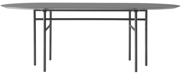 Audo CPH Černý dubový jídelní stůl AUDO SNAREGADE 210 x 95 cm