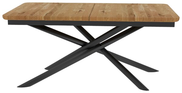 JÍDELNÍ STŮL, divoký dub, 160 (240)/90/75 cm Linea Natura - Jídelní stoly, Online Only