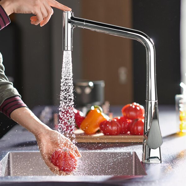 Hansgrohe S 71 ocelový dřez 40.2x40 cm 43425800
