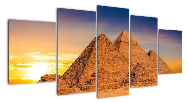 Obraz pyramid (150x70cm)