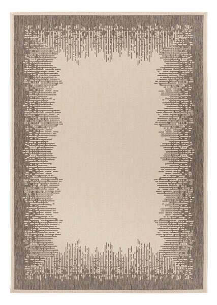 KOBEREC TKANÝ NA PLOCHO, 80/150 cm hnědá, krémová - Online Only koberce & rohožky, Online Only