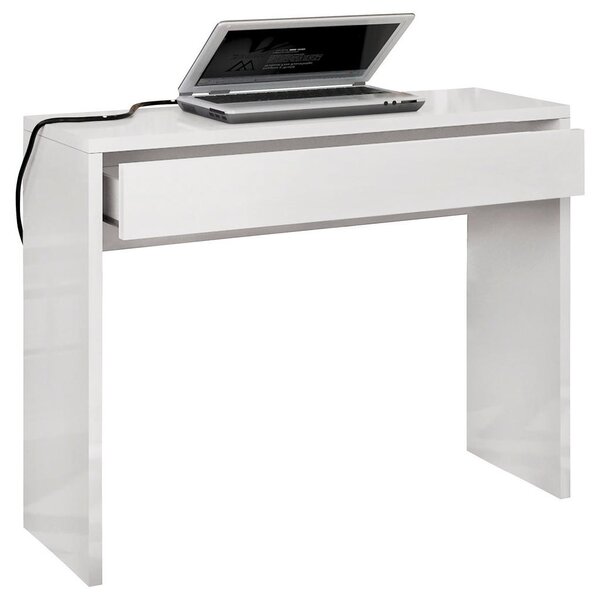 PSACÍ STŮL, bílá, 100/80/40 cm Carryhome - Kancelářské stoly