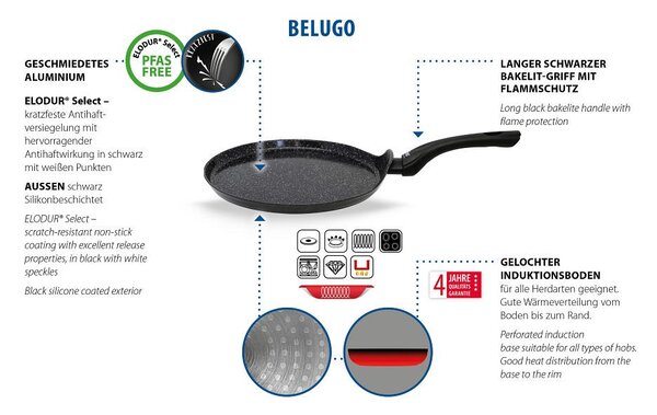 PÁNEV NA CRÊPES vrstva z keramiky 26 cm ELO - Online Only vaření, Online Only