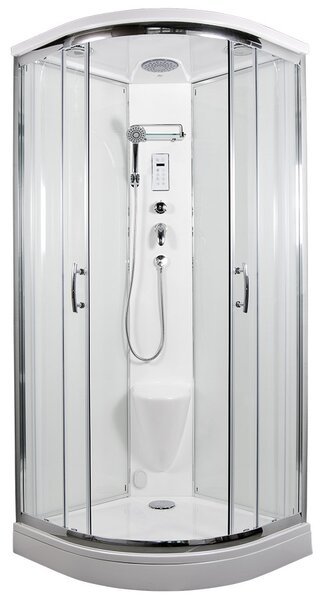 ARTTEC BRILIANT NEW - Parní sprchový box model 8 clear + 5 let záruka, Vlastní výroba PAN01234