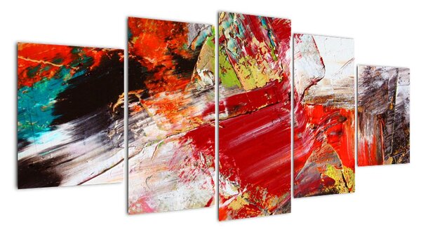 Abstraktní obraz (150x70cm)