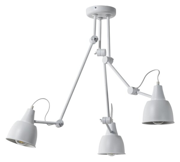 Stropní Lampa ALDEX, 814, stmívatelné, Bílá, Obývací pokoj, Kov, Moderní