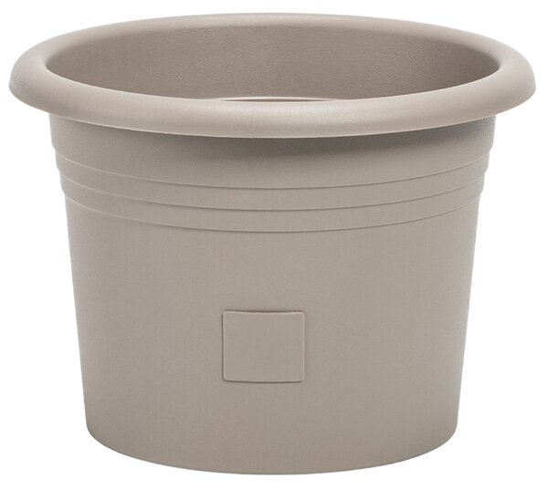 Květináč samozavlažovací Narza, taupe, průměr 40 cm