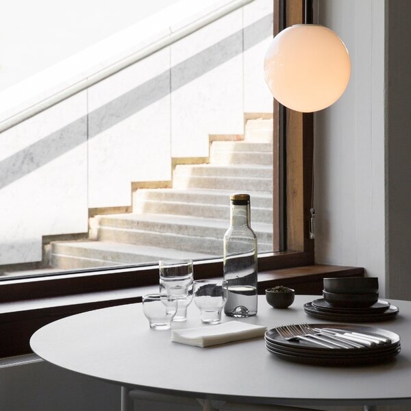 Audo CPH Set dvou tmavě hnědo šedých porcelánových misek AUDO NEW NORM 25 cm