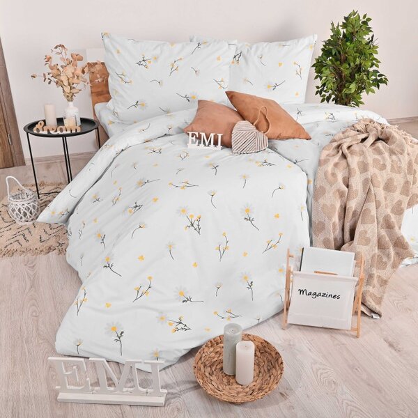 Povlečení bavlněné Sedmikrásky EMI, Standardní set jednolůžko obsahuje 1x 140x200 + 1x 70x90