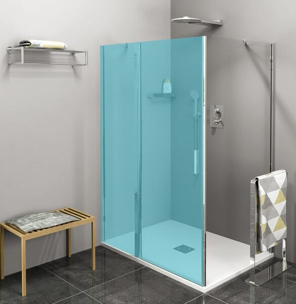 Polysan, ZOOM LINE sprchová boční stěna 700mm, čiré sklo, ZL3270