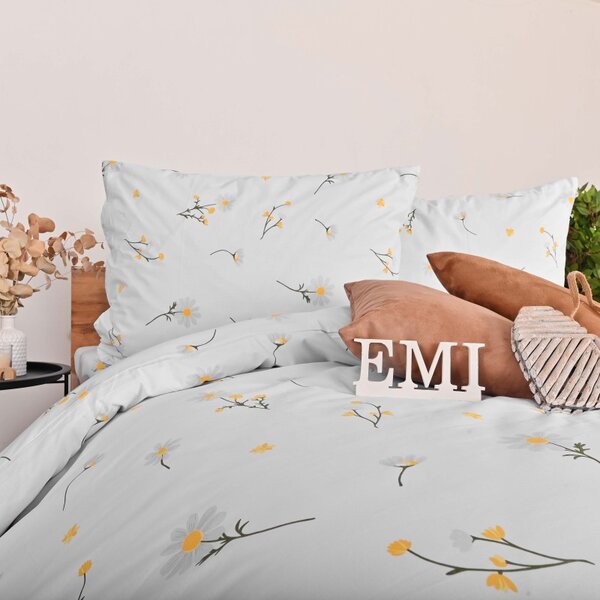 Povlečení bavlněné Sedmikrásky EMI, Standardní set jednolůžko obsahuje 1x 140x200 + 1x 70x90