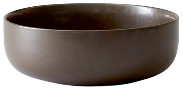 Audo CPH Set dvou tmavě hnědo šedých porcelánových misek AUDO NEW NORM 21,5 cm
