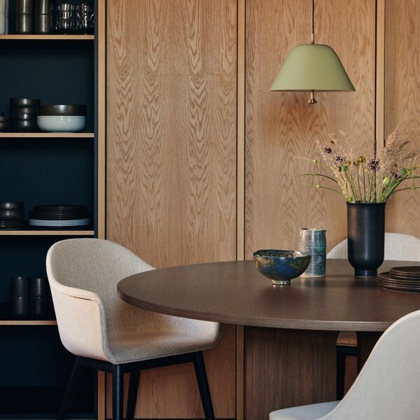 Audo CPH Set dvou tmavě hnědo šedých porcelánových misek AUDO NEW NORM 25 cm