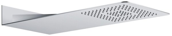 SAPHO SLIM nástěnná hlavová sprcha 220x500x2,4mm, hranatá, leštěný nerez MS733