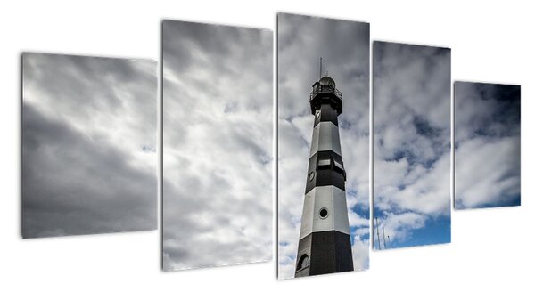 Maják s mraky (150x70cm)