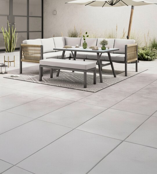 ZAHRADNÍ SEDACÍ SOUPRAVA kov, plast, sklo, textil Ambia Garden