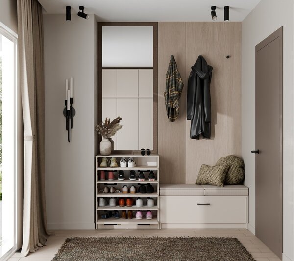 TP Living Botník Alex 74 cm kašmírový