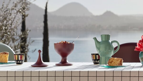 Vitra designové dózy Ceramic Container No. 2