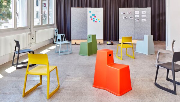 Vitra designové židle Stool-Tool
