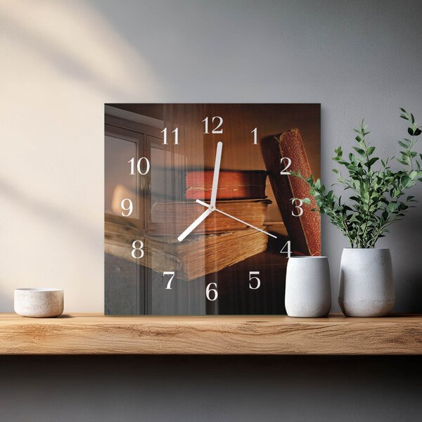 Skleněné hodiny Rezervovat zskb-30x30-00059180