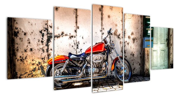 Obraz motocyklu (150x70cm)