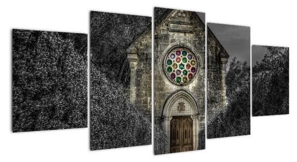 Obraz kaple (150x70cm)