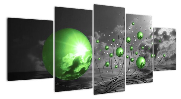 Abstraktní obraz (150x70cm)