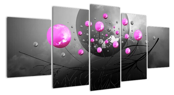 Abstraktní obraz (150x70cm)