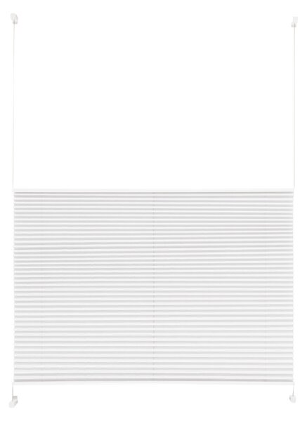 Livarno Home Termo plisovaná žaluzie 60/80/100 cm x 130 cm (60 x 130 cm, bílá) (100346715001)